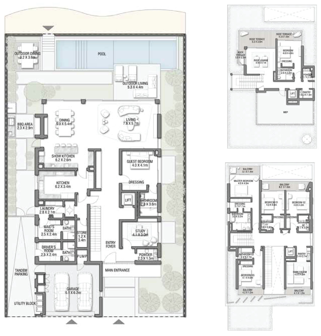 Sapphire Villas Floor Plan